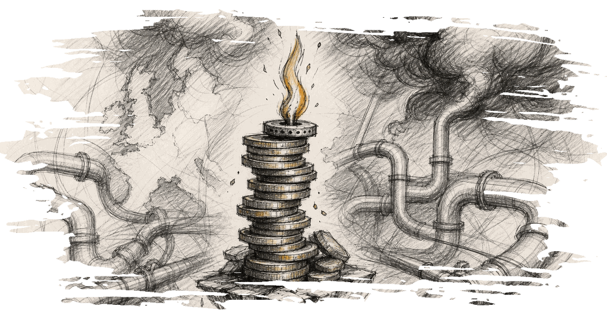 European Gas Prices Soar Amid Geopolitical Tensions and Low Storage Levels