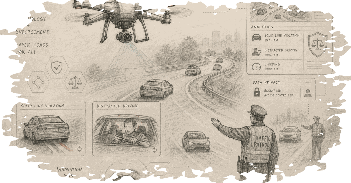 Serbien startet Drohnenschutz zur Verbesserung der Verkehrssicherheit