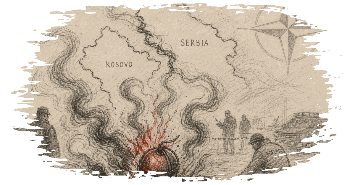 Feuerball-Gerät aus dem Kosovo schürt Serbien-Kosovo-Spannungen