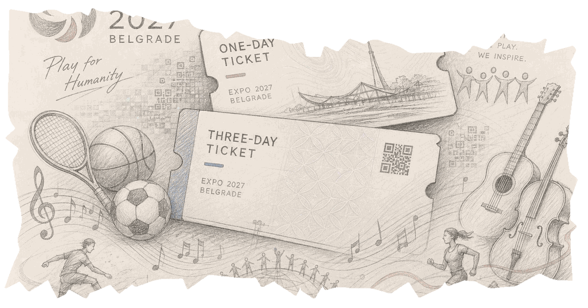 Ekspo 2027 Opens Tender for Secure Ticket Printing in Belgrade