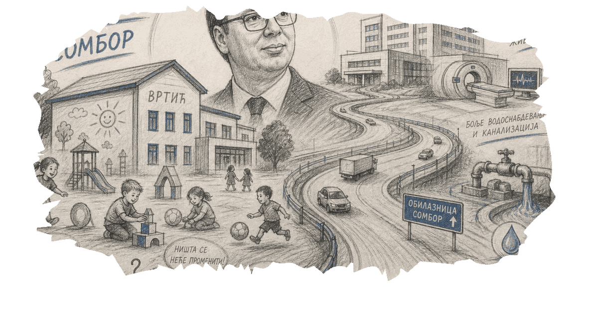 Serbian President Announces Major Infrastructure Projects in Sombor
