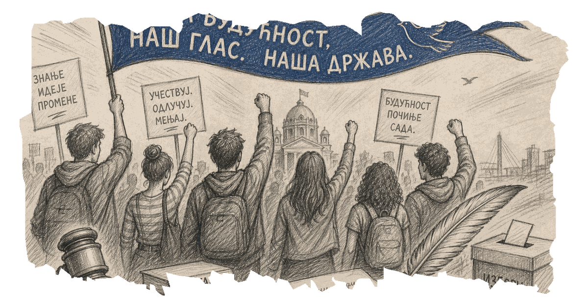Students Launch Political Campaign in Novi Sad Ahead of 2026 Elections