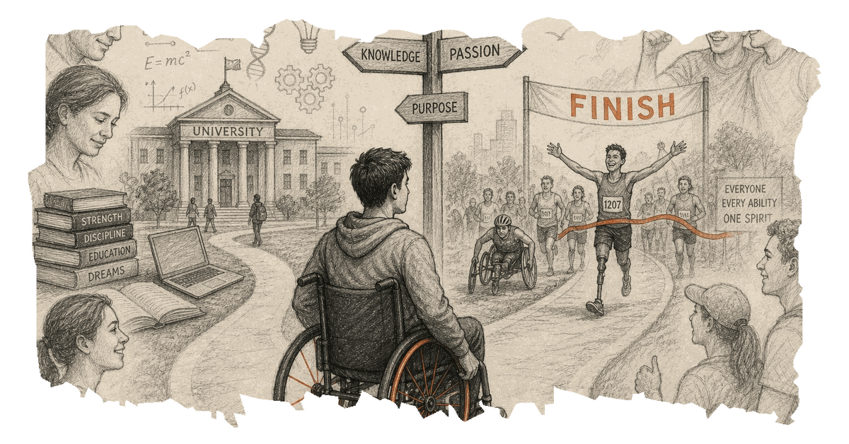 Serbian Graduate and Athlete Champions Inclusivity for Disabled Community