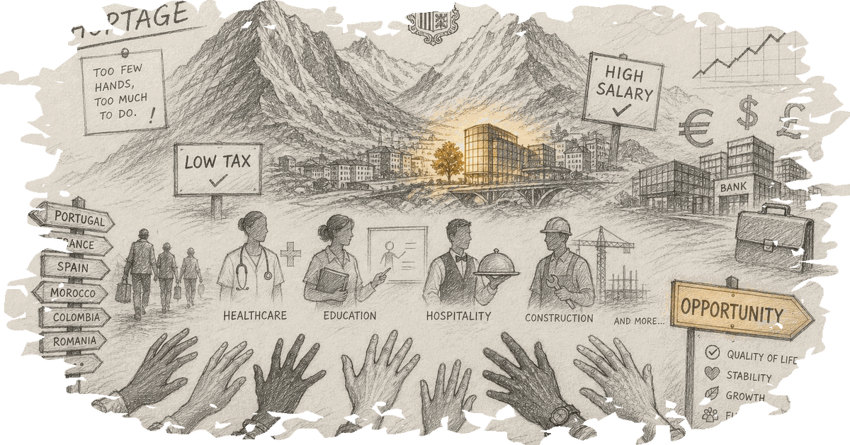 Andorra Faces Labor Shortage Despite High Wages, Seeks Foreign Workers