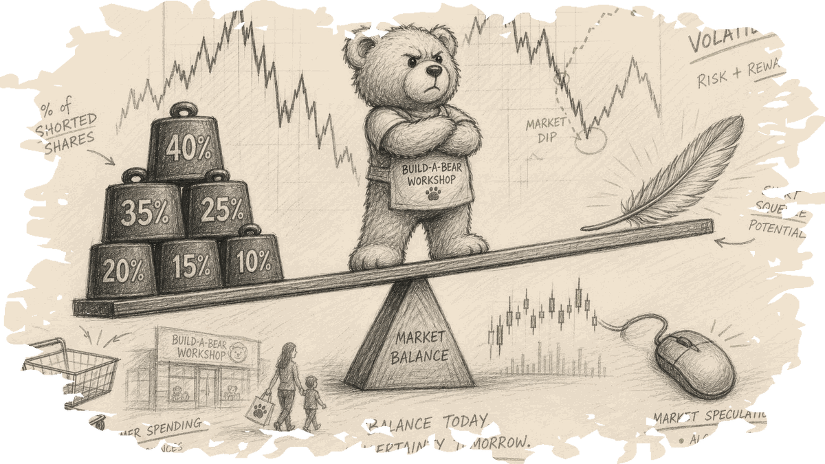 迈克尔·伯里在短线挤压猜测中看好Build-A-Bear