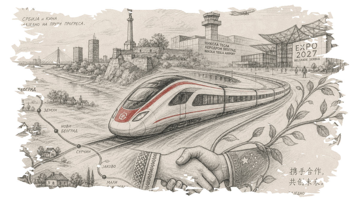 贝尔格莱德为EXPO 2027游客推出新电动列车
